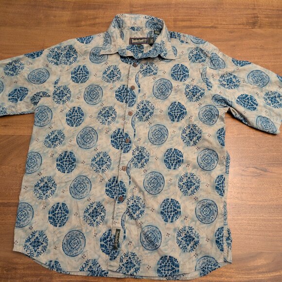 Vintage Timberland Apparel - Short Sleeve Button Up - Picture 5 of 5